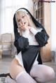 Coser@白烨 Vol.044: 禁x欲修女 (77 photos ) P1 No.a3e929