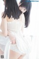 Coser @ 桜 桃 喵 Vol.045: 白色 长裙 (58 photos) P11 No.d04146 Image No. 95