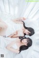 Coser @ 桜 桃 喵 Vol.045: 白色 长裙 (58 photos) P41 No.492ef5 Image No. 15